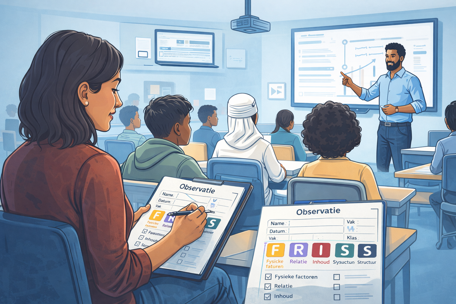 FRIS lesobservatie formulier